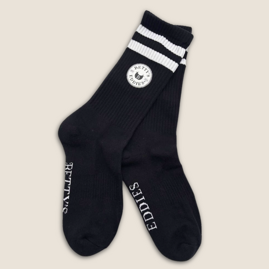 Betty's Striped Crew Socks