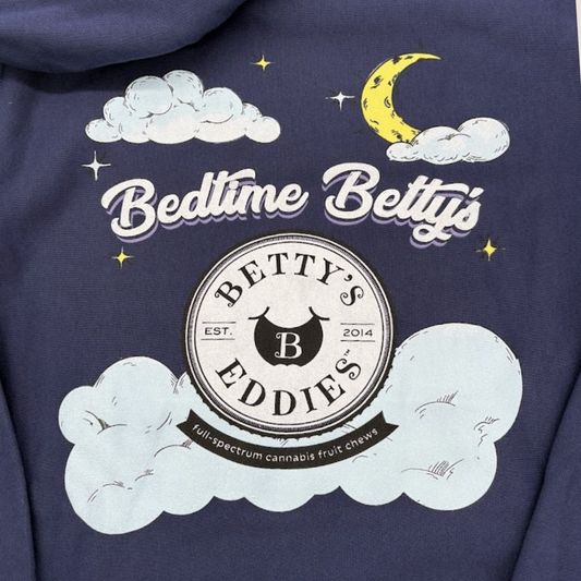 Bedtime Betty's Navy Hoodie