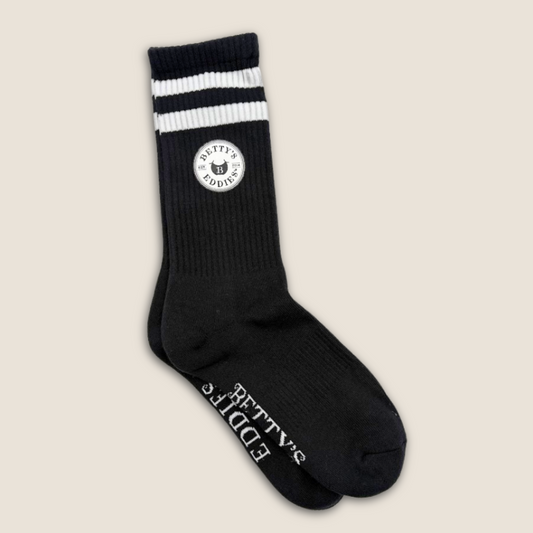 Betty's Striped Crew Socks