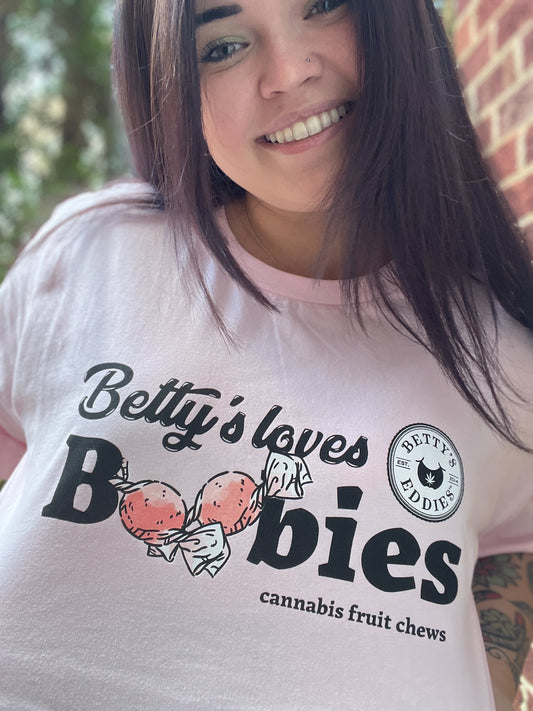 Betty's Loves Boobies Tee Shirt